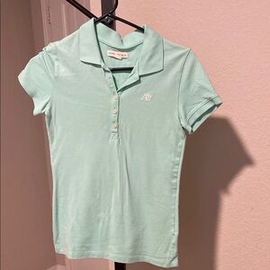 Aéropostale Light Green Polo Shirt